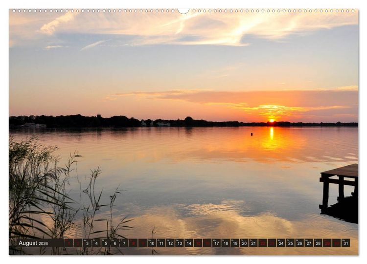 Produktbild: Zwischenahner Meer Momentaufnahmen (Wandkalender 2026 DIN A2 quer), CALVENDO Monatskalender