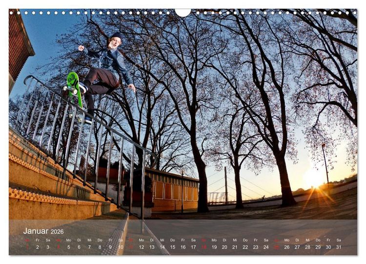 Produktbild: THIS IS SKATEBOARDING 2026 (Wandkalender 2026 DIN A3 quer), CALVENDO Monatskalender