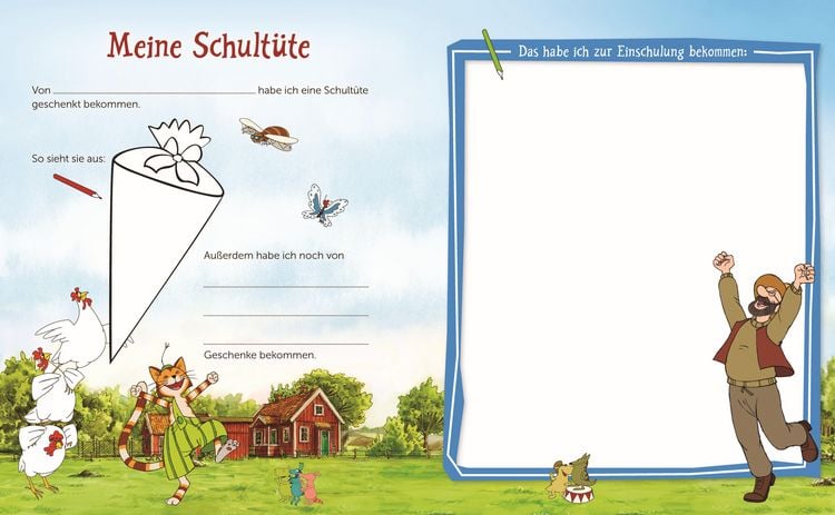 Produktbild: Pettersson und Findus &ndash; Mein Schulstart-Album