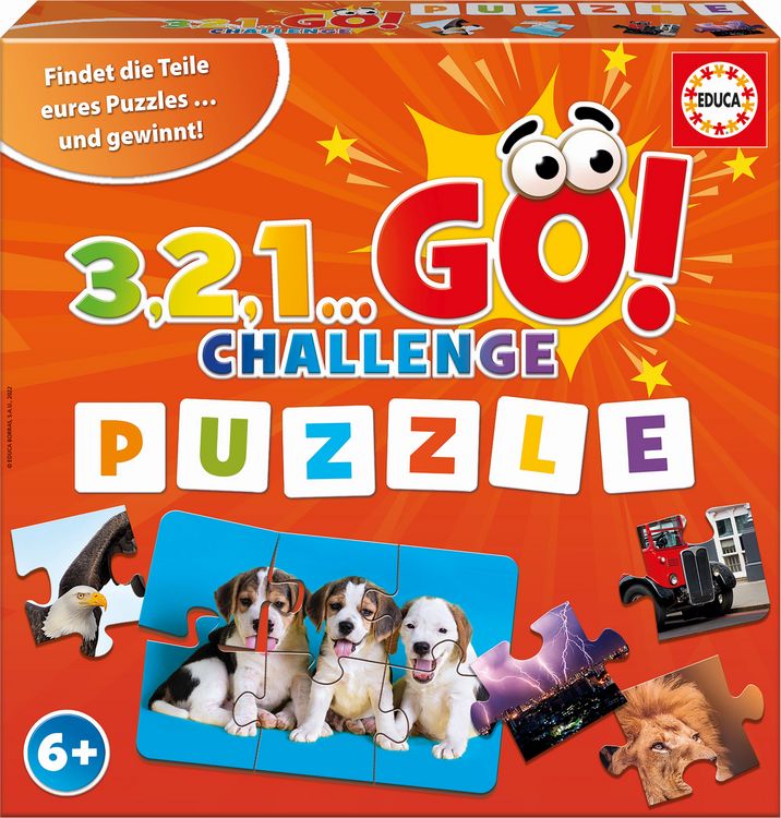 Produktbild: EDUCA - 3,2,1 GO Challenge - Puzzle