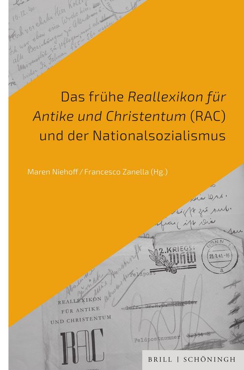 Produktbild: Das fr&uuml;he Reallexikon f&uuml;r Antike und Christentum (RAC) und der Nationalsozialismus