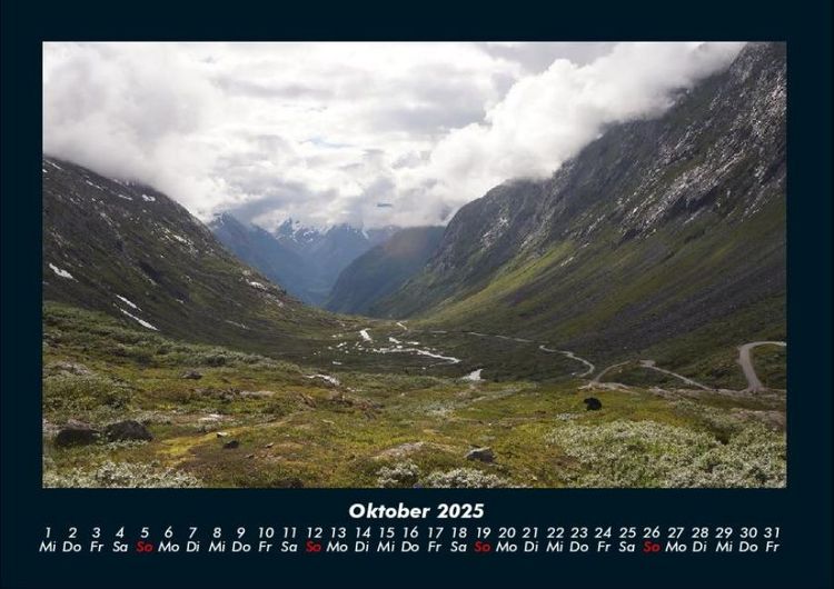 Produktbild: Bergige Welten 2025 Fotokalender DIN A4