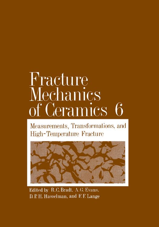 Produktbild: Fracture Mechanics of Ceramics