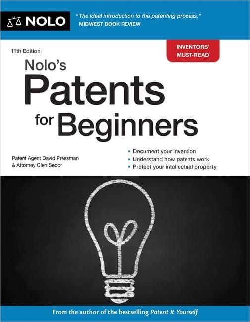 Produktbild: Nolo's Patents for Beginners