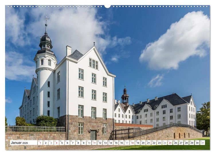 Produktbild: HOLSTEINISCHE SCHWEIZ Idylle und Historie (Wandkalender 2026 DIN A2 quer), CALVENDO Monatskalender