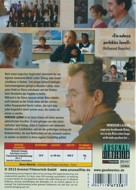 Produktbild: Monsieur Lazhar