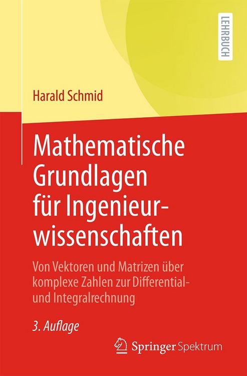 Produktbild: Mathematische Grundlagen f&uuml;r Ingenieurwissenschaften