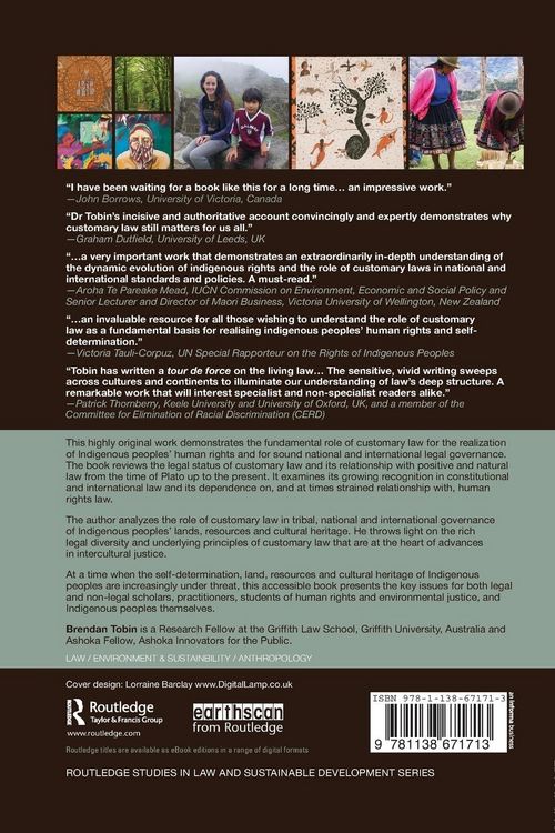Produktbild: Indigenous Peoples, Customary Law and Human Rights - Why Living Law Matters