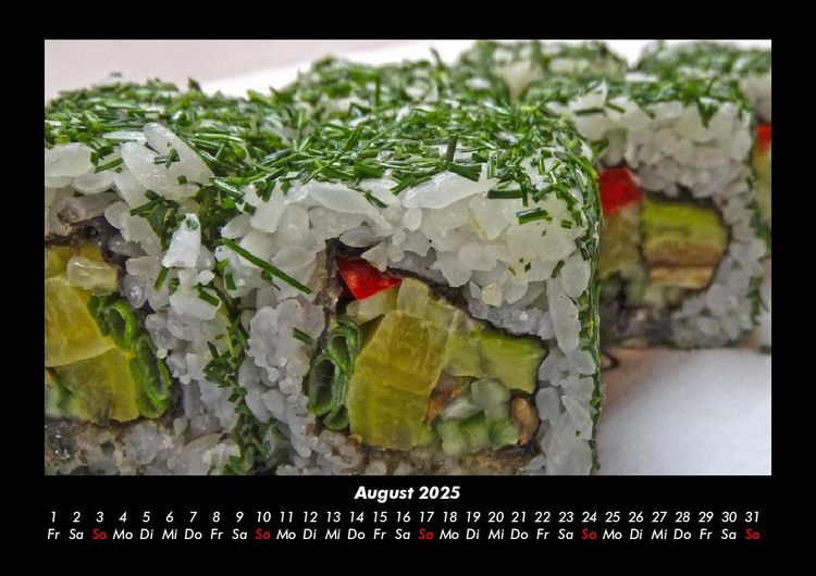 Produktbild: Genuss 2025 Fotokalender DIN A3