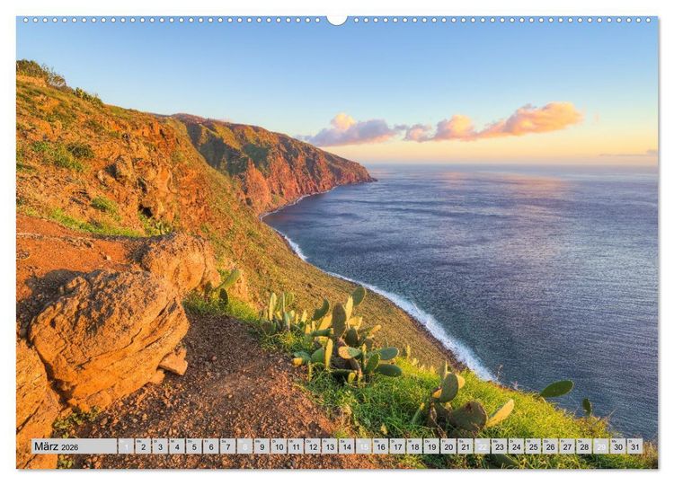 Produktbild: Wundersch&ouml;nes Madeira (Wandkalender 2026 DIN A2 quer), CALVENDO Monatskalender