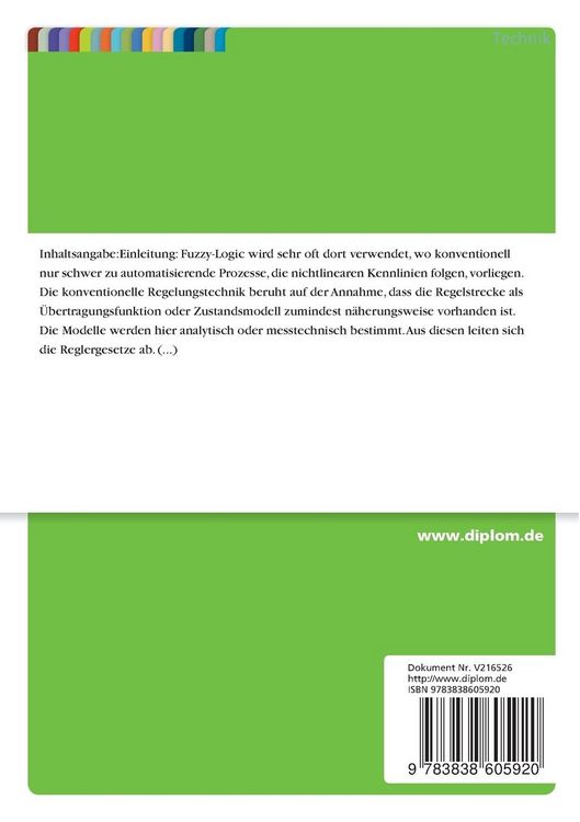 Produktbild: FUZZY-Regelung einer Kugel auf dem Balanciertisch