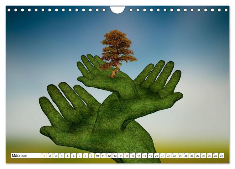 Produktbild: Fantastische Geschichten (Wandkalender 2026 DIN A4 quer), CALVENDO Monatskalender