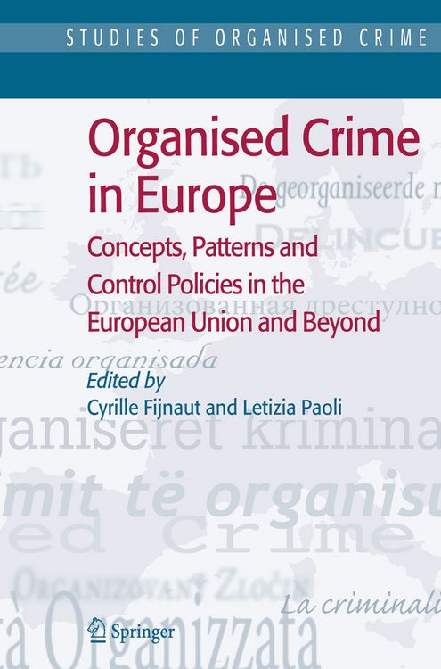 Produktbild: Organised Crime in Europe
