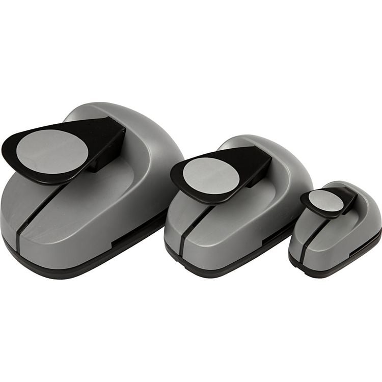 Produktbild: Creativ Company - Stanzer-Set, Kreis, Gr&ouml;&szlig;e 25+49+75 mm, 3er Set