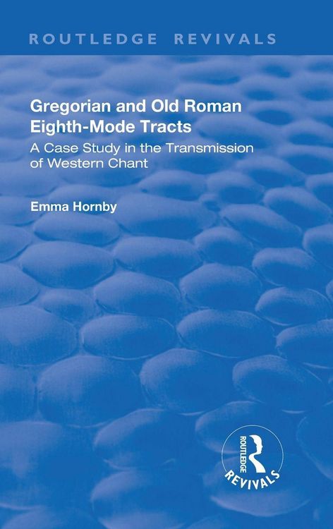 Produktbild: Gregorian and Old Roman Eighth-mode Tracts