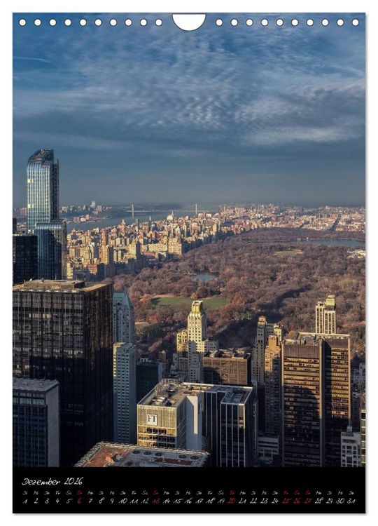 Produktbild: New York City (Wandkalender 2026 DIN A4 hoch), CALVENDO Monatskalender