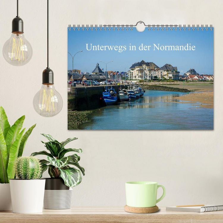 Produktbild: Unterwegs in der Normandie (Wandkalender 2026 DIN A4 quer), CALVENDO Monatskalender