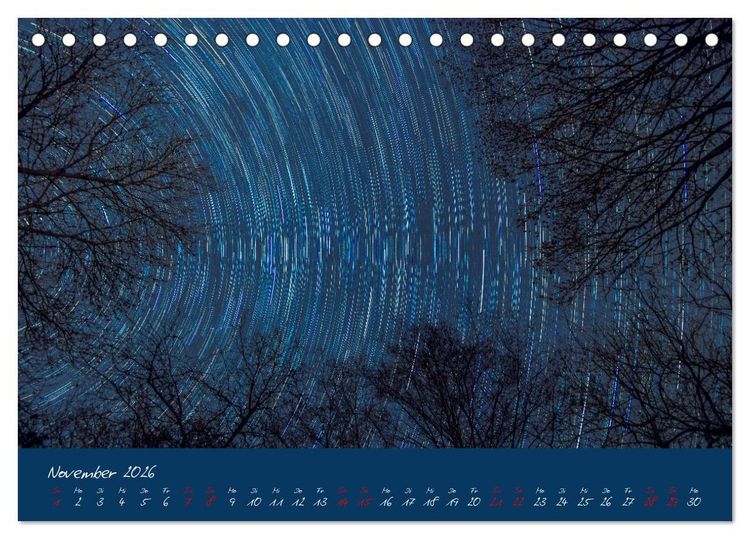Produktbild: Welt unter Sternen (Tischkalender 2026 DIN A5 quer), CALVENDO Monatskalender
