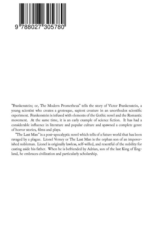 Produktbild: Frankenstein & The Last Man