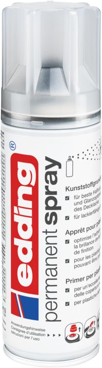 Produktbild: Edding Permament Spray Dose, Kunststoff Grundierung