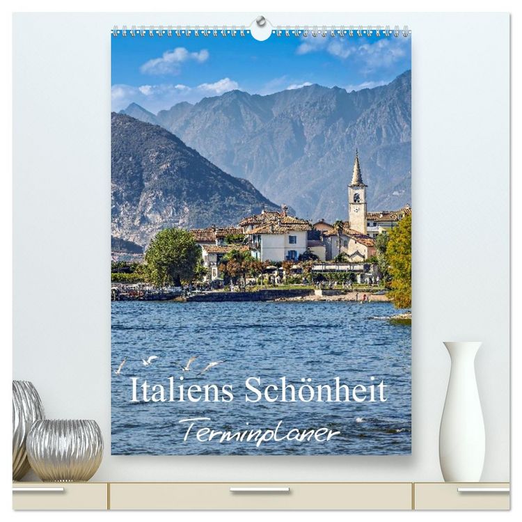 Produktbild: Italiens Sch&ouml;nheit - Terminplaner (hochwertiger Premium Wandkalender 2026 DIN A2 hoch), Kunstdruck in Hochglanz
