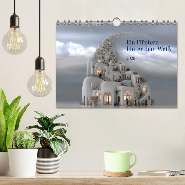 Produktbild: Ein Fl&uuml;stern hinter dem Wei&szlig; (Wandkalender 2026 DIN A4 quer), CALVENDO Monatskalender
