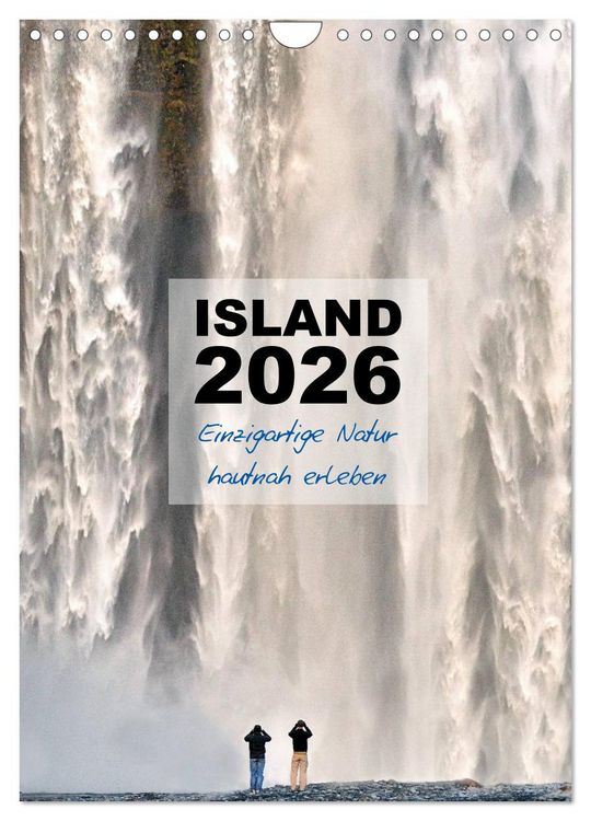 Produktbild: Island 2026 - Einzigartige Natur hautnah erleben (Wandkalender 2026 DIN A4 hoch), CALVENDO Monatskalender