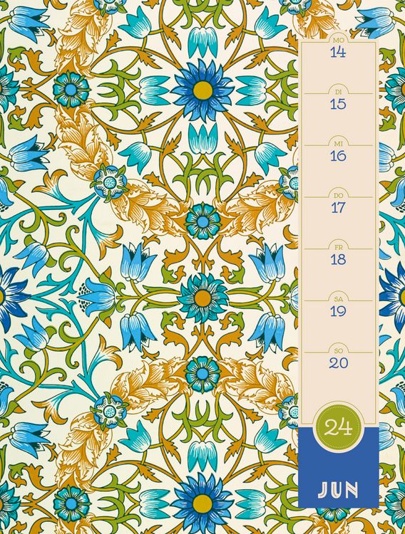Produktbild: Patterns Wochenplaner Kalender 2027