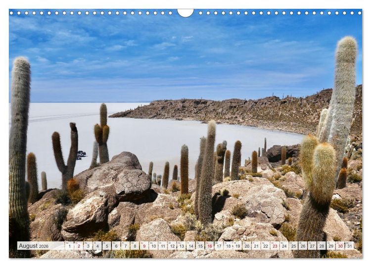 Produktbild: Bolivien - Unterwegs im Hochland (Wandkalender 2026 DIN A3 quer), CALVENDO Monatskalender