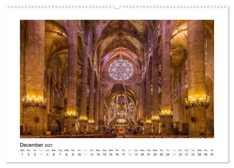 Produktbild: Longing for Mallorca (High Quality Premium Wall Calendar 2027 DIN A2 landscape),CALVENDO 12 Month Wall Calendar