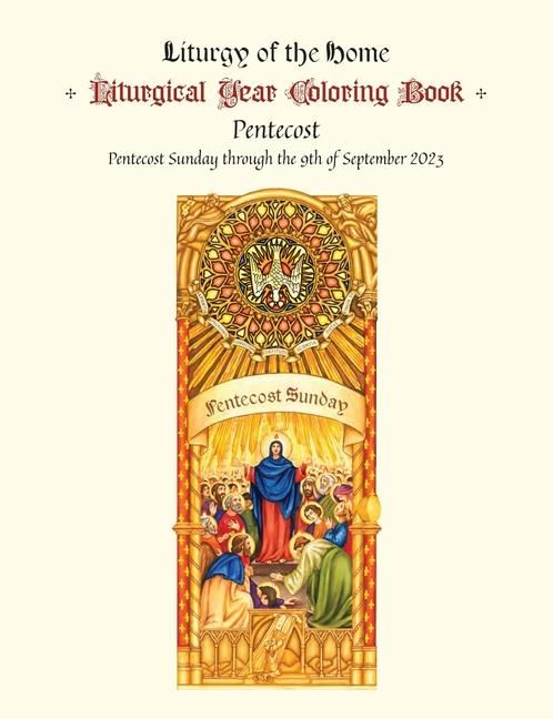Produktbild: The Illustrated Liturgical Year Calendar Coloring Book