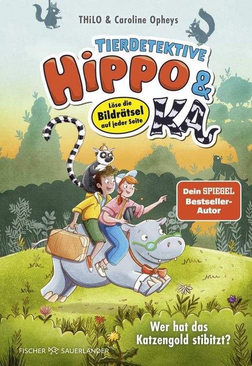 Produktbild: Tierdetektive Hippo & Ka &ndash; Wer hat das Katzengold stibitzt?