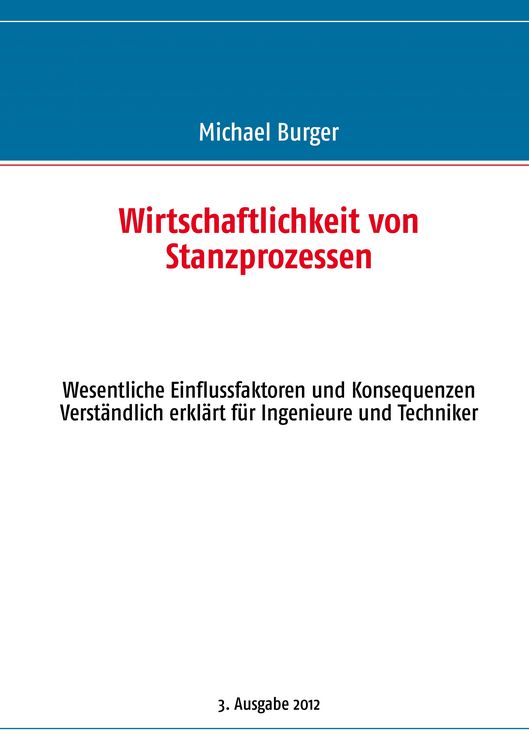 Produktbild: Wirtschaftlichkeit von Stanzprozessen