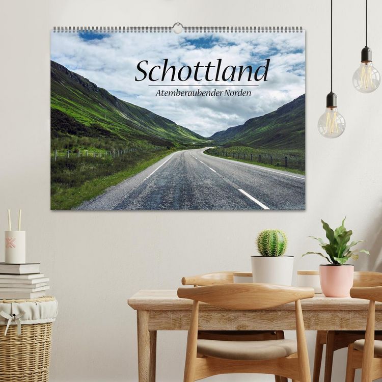 Produktbild: Schottland, Atemberaubender Norden (Wandkalender 2026 DIN A2 quer), CALVENDO Monatskalender