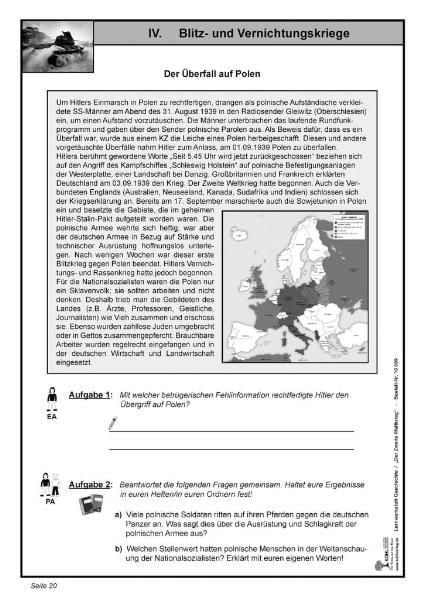 Produktbild: Lernwerkstatt Der Zweite Weltkrieg