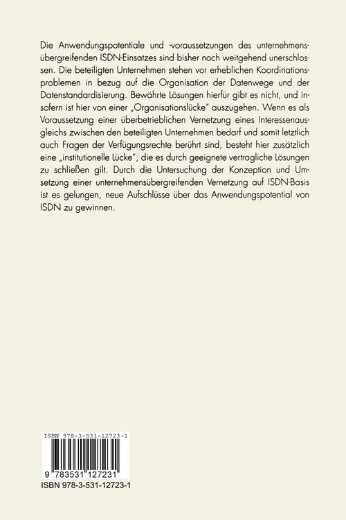 Produktbild: &Uuml;berbetriebliche Vernetzung im Handel