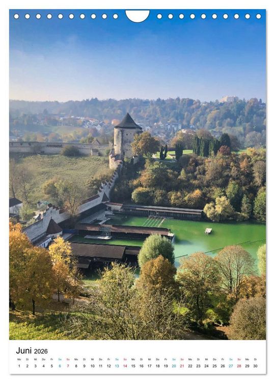 Produktbild: Burghausen, eine historische Stadt im Fokus (Wandkalender 2026 DIN A4 hoch), CALVENDO Monatskalender