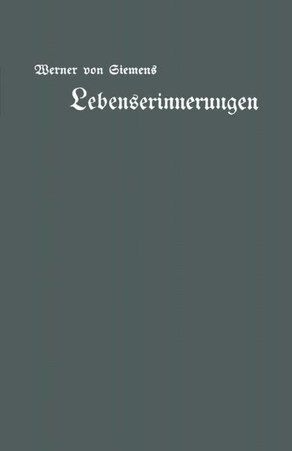 Produktbild: Lebenserinnerungen