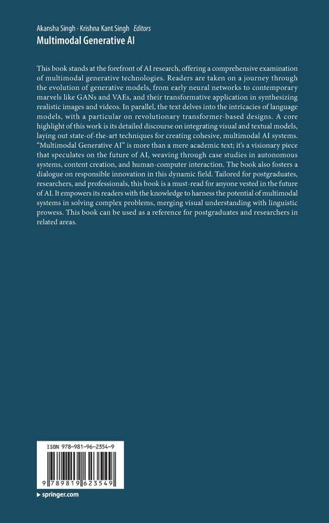 Produktbild: Multimodal Generative AI