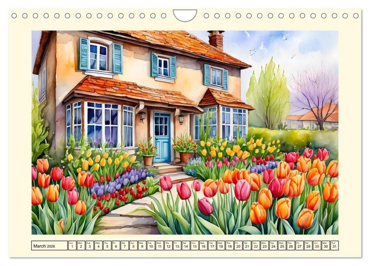 Produktbild: The magic of the seasons (Wall Calendar 2026 DIN A4 landscape), CALVENDO 12 Month Wall Calendar