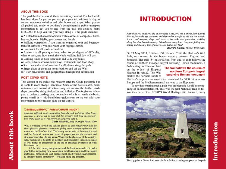 Produktbild: Stedman, H: Hadrian's Wall Path