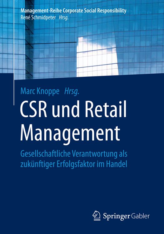 Produktbild: CSR und Retail Management