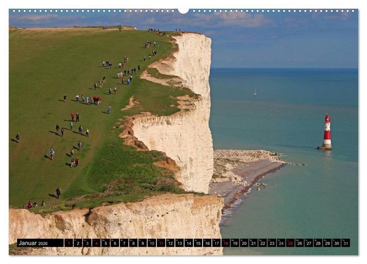 Produktbild: Cornwall - Devon Somerset Dorset (Wandkalender 2026 DIN A2 quer), CALVENDO Monatskalender