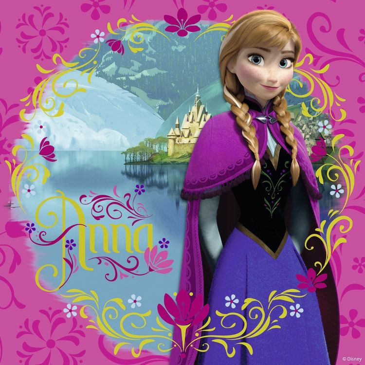 Produktbild: Puzzle Ravensburger Elsa, Anna & Olaf 3 X 49 Teile