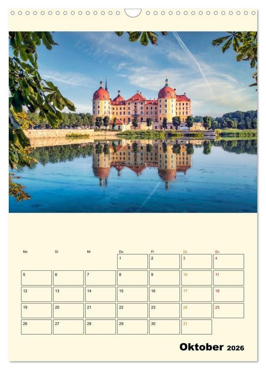 Produktbild: Mein Sachsen (Wandkalender 2026 DIN A3 hoch), CALVENDO Monatskalender