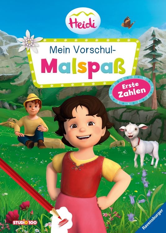 Bild vom Artikel Heidi - Mein Vorschul-Malspaß Erste Zahlen vom Autor Studio 100 Media GmbH