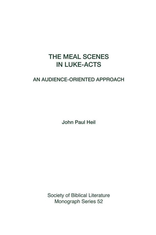Produktbild: The Meal Scenes in Luke-Acts