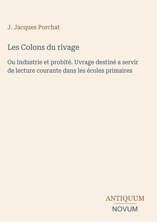 Produktbild: Les Colons du rivage