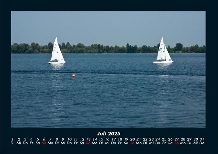 Produktbild: Tag am See 2025 Fotokalender DIN A4