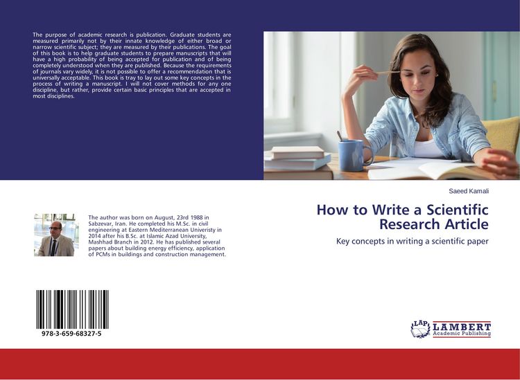 Produktbild: How to Write a Scientific Research Article